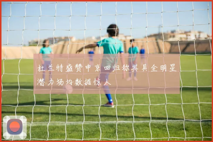 杜兰特盛赞申京回归称其具全明星潜力场均数据惊人