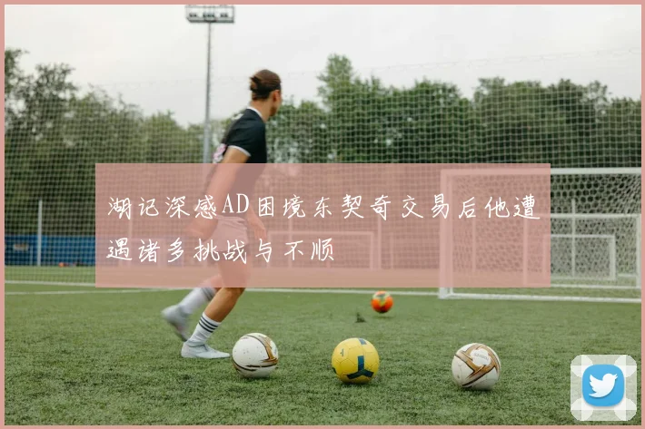 湖记深感AD困境东契奇交易后他遭遇诸多挑战与不顺