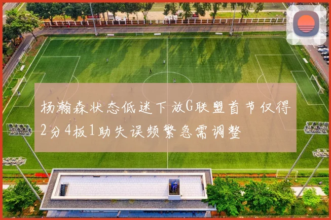 杨瀚森状态低迷下放G联盟首节仅得2分4板1助失误频繁急需调整